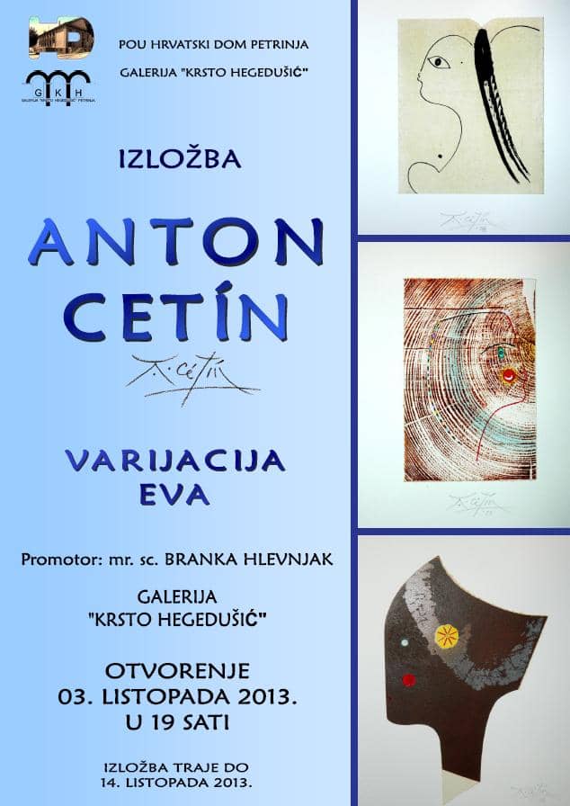 Plakat Anton Cetin
